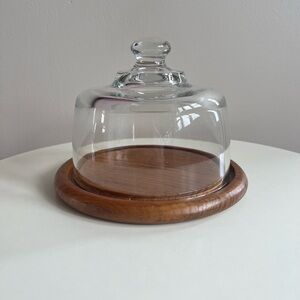 Dolphin Vintage Teakwood Platter